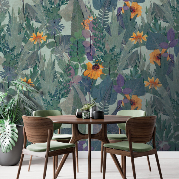 Roomset 4 DI HERBARIUM Mural allover