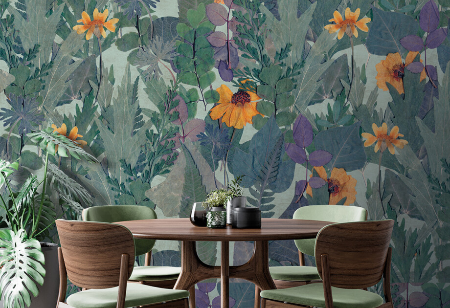Roomset 4 DI HERBARIUM Mural allover
